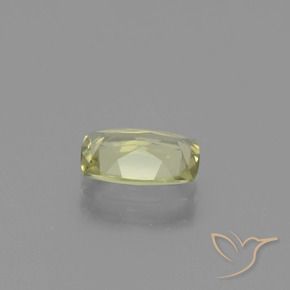Diaspro cangiante Giallo medio naturale da 0.93 ct, Cuscino, VVS-VS