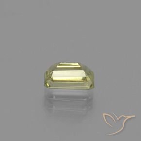 Diaspro cangiante Giallo dorato chiaro naturale da 1.01 ct, Ottagonale / Taglio smeraldo, VVS-VS