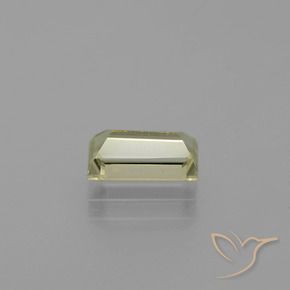 Diaspro cangiante Giallo brunastro naturale da 1.38 ct, Taglio a baguette, VVS