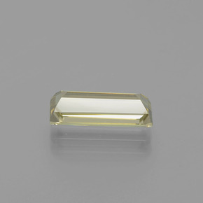 Diasporo cangiante naturale giallo da 1,78 ct, baguette, VVS