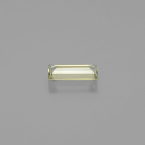 Diasporo cangiante naturale giallo da 1,32 ct, baguette, VVS
