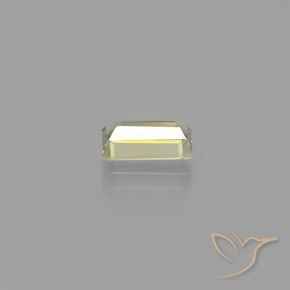 Diaspro cangiante Giallo medio naturale da 1.49 ct, Taglio a baguette, VVS