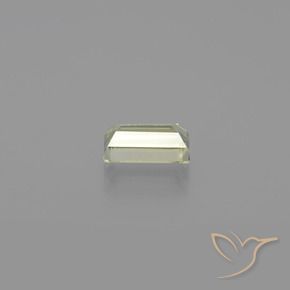 Diasporo cangiante naturale giallo da 1,41 ct, baguette, VVS