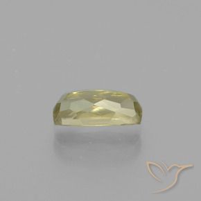 Diasporo cangiante naturale giallo da 1,44 ct, taglio a cuscino, VVS-VS