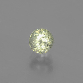 Diasporo cangiante naturale  da 1,01 ct, taglio rotondo, VVS-VS
