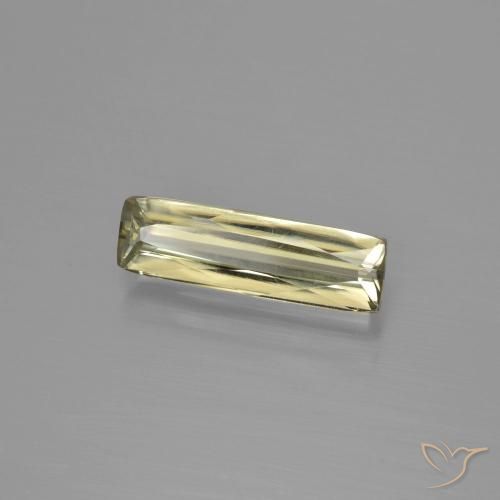 Diaspro cangiante Giallo pallido naturale da 3.05 ct, Cuscino, VVS-VS