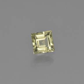 Diaspro cangiante Giallo molto chiaro naturale da 1.32 ct, Quadrato, VVS-VS