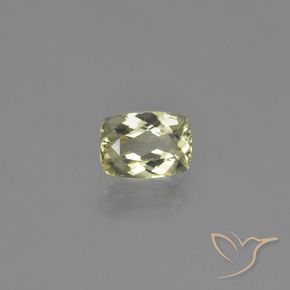 Diaspro cangiante Giallo chiaro naturale da 1.14 ct, Cuscino, VVS-VS