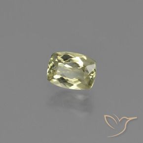 Diaspro cangiante Giallo molto chiaro naturale da 1.04 ct, Cuscino, VVS-VS