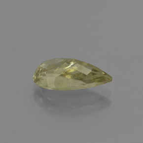 Diasporo cangiante naturale cangiante da 2,40 ct, taglio a pera, SI