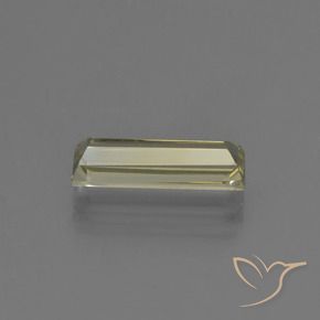 Diaspro cangiante Giallo brunastro naturale da 1.75 ct, Taglio a baguette, VVS-VS