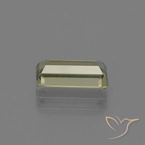 Diaspro cangiante Giallo brunastro naturale da 1.33 ct, Taglio a baguette, VVS