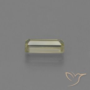 Diaspro cangiante Giallo medio naturale da 1.18 ct, Taglio a baguette, VS