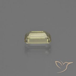 Diaspro cangiante Giallo caldo naturale da 0.68 ct, Ottagonale / Taglio smeraldo, VS-SI