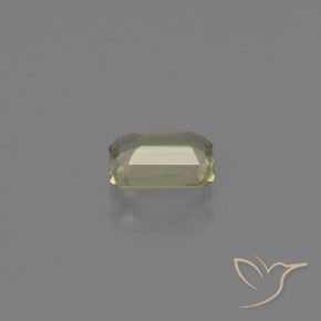 Diaspro cangiante Giallo molto chiaro naturale da 0.67 ct, Ottagonale / Taglio smeraldo, VVS-VS