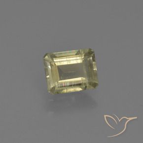 Diaspro cangiante Giallo brunastro naturale da 0.71 ct, Ottagonale / Taglio smeraldo, VS-SI