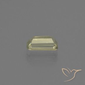 Diaspro cangiante Giallo verde naturale da 0.72 ct, Ottagonale / Taglio smeraldo, VS