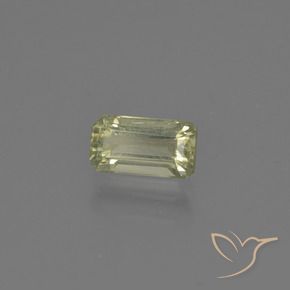 Diaspro cangiante Giallo brunastro naturale da 0.79 ct, Ottagonale / Taglio smeraldo, VS-SI