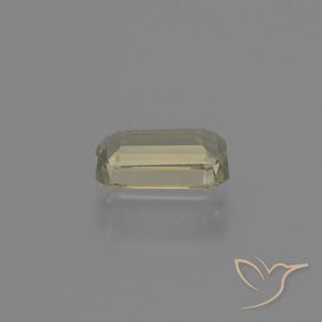 Diaspro cangiante Giallo chiaro naturale da 0.83 ct, Ottagonale / Taglio smeraldo, VVS-VS
