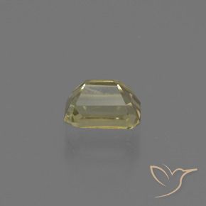 Diaspro cangiante Giallo medio naturale da 0.86 ct, Ottagonale / Taglio smeraldo, VS
