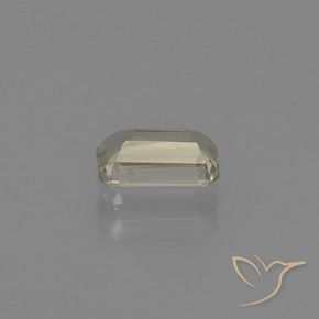 Diaspro cangiante Giallo chiaro naturale da 0.85 ct, Ottagonale / Taglio smeraldo, VS