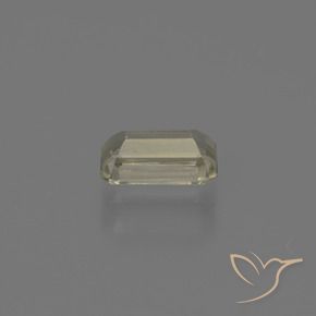 Diaspro cangiante Giallo chiaro naturale da 0.87 ct, Ottagonale / Taglio smeraldo, SI