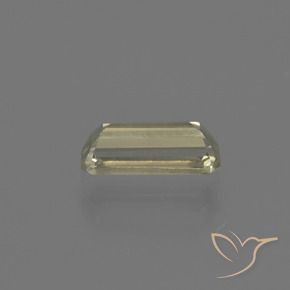 Diaspro cangiante Giallo pallido naturale da 0.84 ct, Ottagonale / Taglio smeraldo, VS-SI