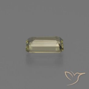 Diaspro cangiante Giallo chiaro naturale da 0.81 ct, Ottagonale / Taglio smeraldo, VS