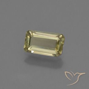Diaspro cangiante Giallo brunastro naturale da 0.73 ct, Ottagonale / Taglio smeraldo, VS