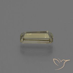 Diaspro cangiante Giallo chiaro naturale da 0.95 ct, Ottagonale / Taglio smeraldo, VS-SI