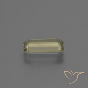 Diaspro cangiante Giallo medio naturale da 0.91 ct, Ottagonale / Taglio smeraldo, VS