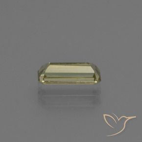 Diaspro cangiante Giallo medio naturale da 0.91 ct, Ottagonale / Taglio smeraldo, VS