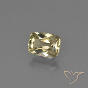 Diaspro cangiante Giallo molto chiaro naturale da 0.92 ct, Cuscino, VS