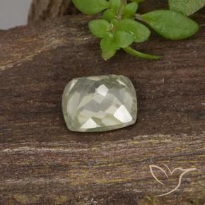 Diaspro cangiante Giallo molto chiaro naturale da 0.76 ct, Cuscino, VS
