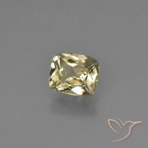 Diaspro cangiante Giallo morbido naturale da 0.88 ct, Cuscino, VS