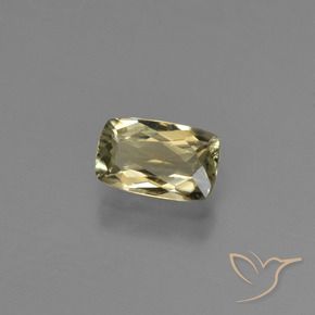 Diaspro cangiante Giallo medio naturale da 0.82 ct, Cuscino, VS