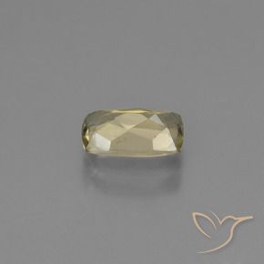 Diaspro cangiante Giallo medio naturale da 0.82 ct, Cuscino, VS