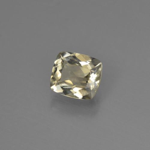 Diaspro cangiante Giallo dorato molto chiaro naturale da 0.86 ct, Taglio a cuscino, VS