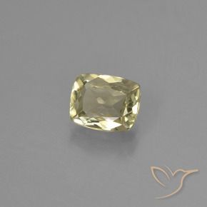 Diaspro cangiante Giallo molto chiaro naturale da 0.75 ct, Cuscino, VS