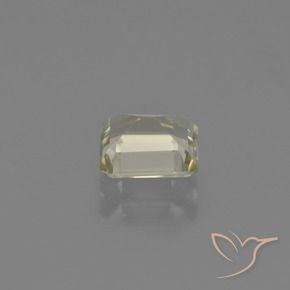 Diaspro cangiante Giallo molto chiaro naturale da 0.89 ct, Ottagonale / Taglio smeraldo, VS