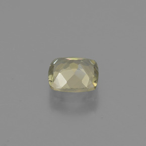 Diasporo cangiante naturale giallo da 0,77 ct, taglio a cuscino, VVS-VS