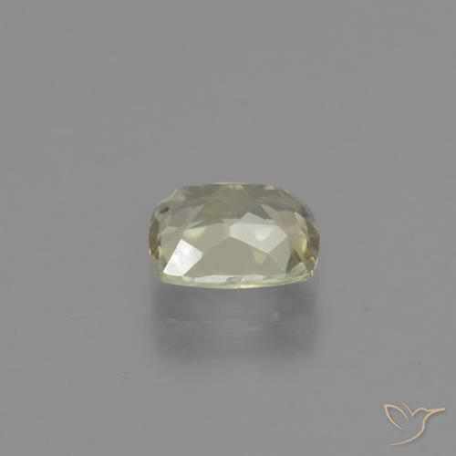 Diaspro cangiante Giallo chiaro naturale da 0.86 ct, Cuscino, VVS-VS