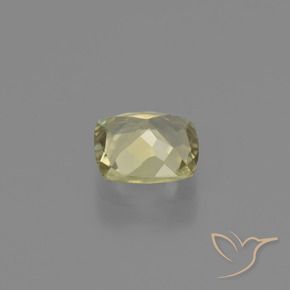 Diaspro cangiante Giallo chiaro naturale da 0.78 ct, Cuscino, VS