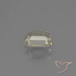 Diaspro cangiante Giallo chiaro naturale da 0.80 ct, Ottagonale / Taglio smeraldo, VS