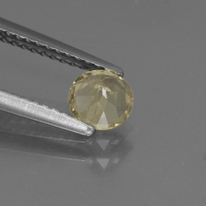 Diaspro cangiante Verde / Rosa naturale da 0.52 ct, Taglio rotondo, VS-SI