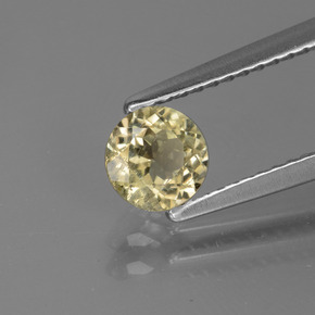 Diasporo cangiante naturale cangiante da 0,59 ct, taglio rotondo, VS-SI