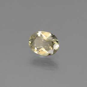 Diasporo cangiante naturale multicolore da 0,65 ct, taglio ovale, VVS-VS