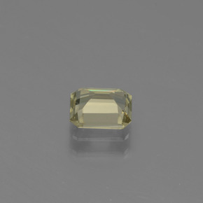 Diasporo cangiante naturale multicolore da 0,88 ct, taglio smeraldo, VVS-VS