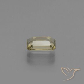 Diaspro cangiante Giallo brunastro naturale da 1.03 ct, Taglio smeraldo, VVS-VS
