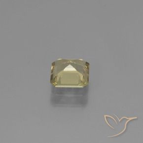 Diaspro cangiante Giallo terroso naturale da 0.84 ct, Ottagonale / Taglio smeraldo, VVS-VS